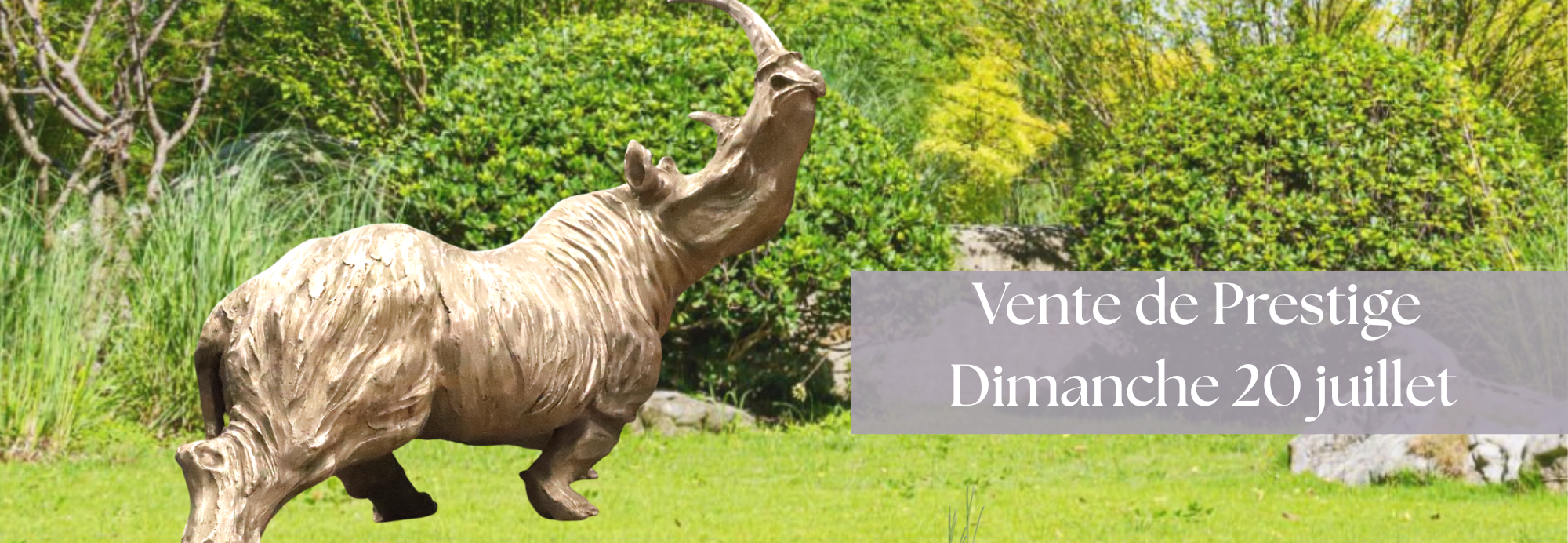 vente prestige dimanche 20 juillet 